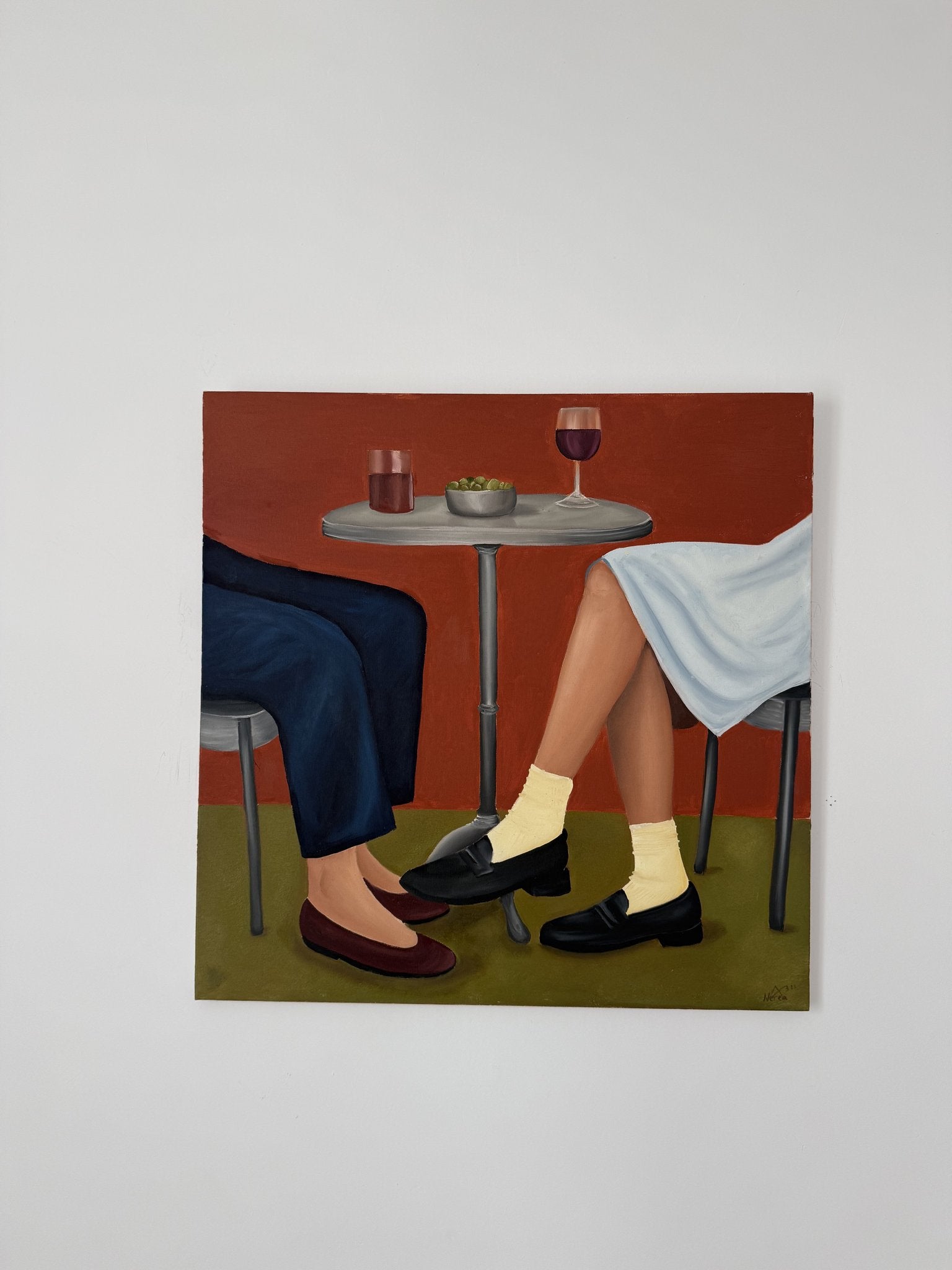 Sesión de terapia — lámina de Nerea Amondarain