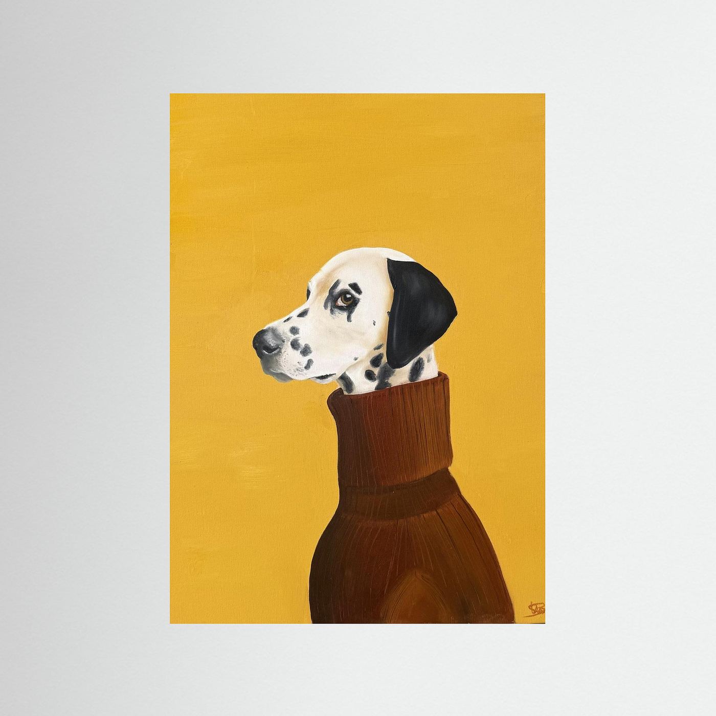 Mi mirada favorita — lámina de Nerea Amondarain Art