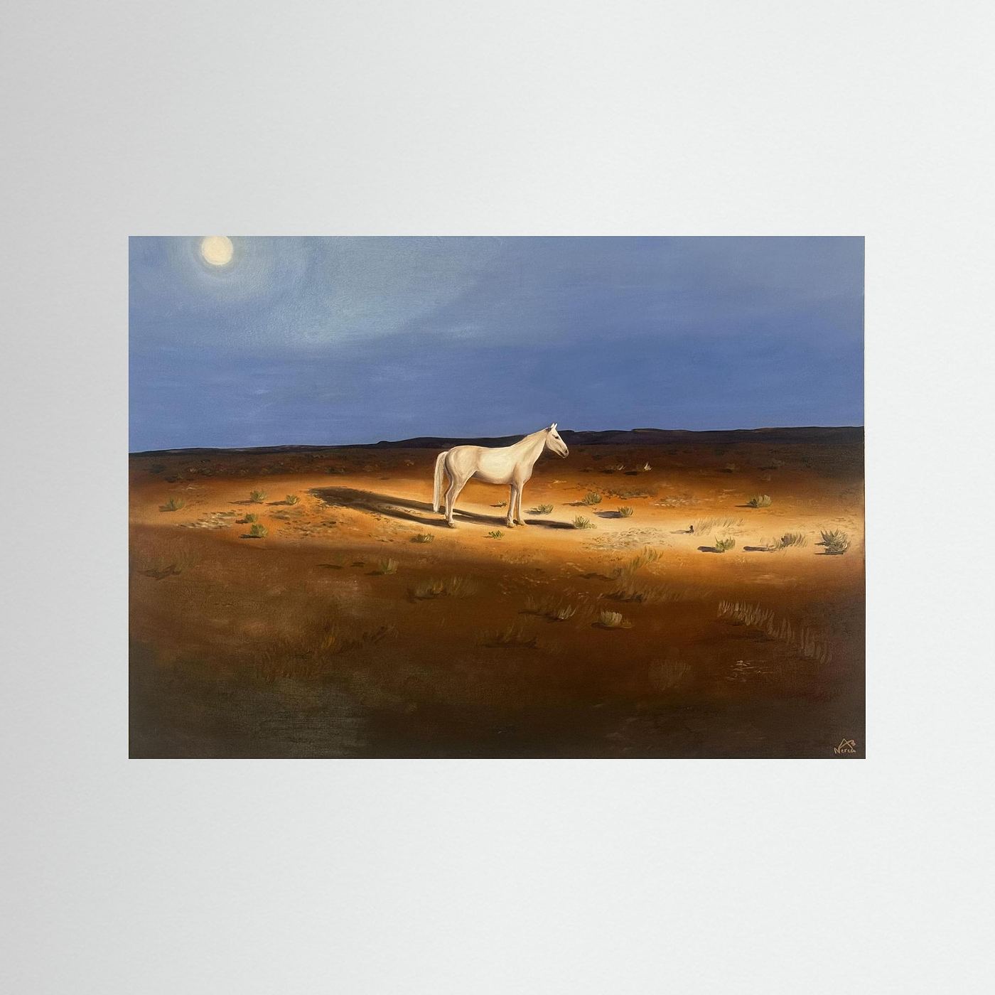 Zaldi — lámina de Nerea Amondarain Art